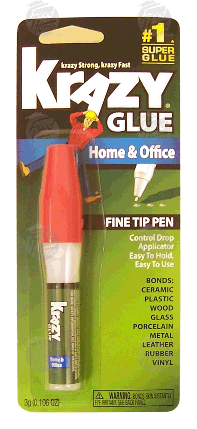 Krazy Glue Home & Office glue, fine tip pen Full-Size Picture